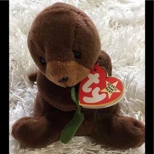 TY BEANIE BABY SEAWEED WITH TAG ERROR